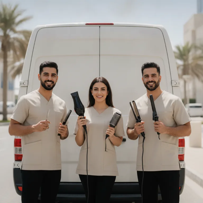 Luxury Hair Salon team in Mohammed Bin Zayed City